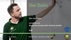 Den Dativ verstehen! | Deklination, Beispiele & Übungen