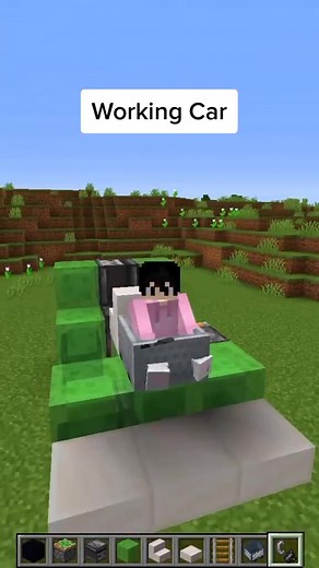 How to Make a Working Car in Minecraft