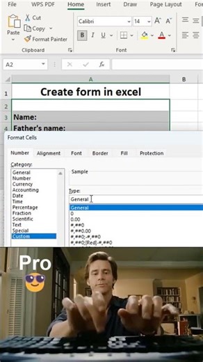 I made Froms in Microsoft Excel In 5 sencond 😱