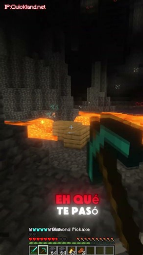 DIAAAAMANTE!!! #minecraft #shorts #clips