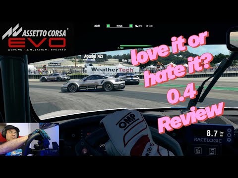 Assetto Corsa Evo - Love it or hate it? 0.4 early access gameplay and review.