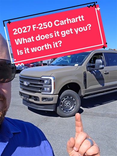This beautiful 2027 #Ford #F250 #Superduty with the #Carhartt package is a looker and a worker! Let me know if you have any questions I can help out with! #f250superduty @Ford Motor Company @Nazareth Ford @BigRobApproved @Michael of Nazareth Ford