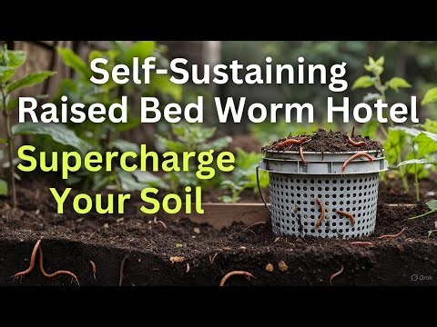 My DIY Raised Bed Worm Hotel: How It Makes UNBELIEVABLE Super Soil