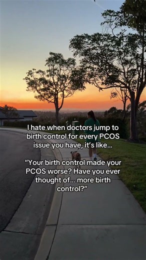 Did your doctor immediately prescribe birth control for your PCOS (PMOS) symptoms?