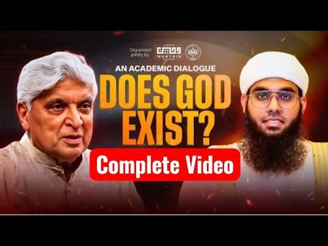 DOES GOD EXIST? | Javed Akhtar vs Mufti Shamail Nadwi Intense Debate Complete Video.