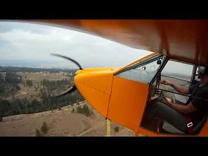 Wittman Tailwind flying around Yakima, Cowiche, Tieton, and Naches.