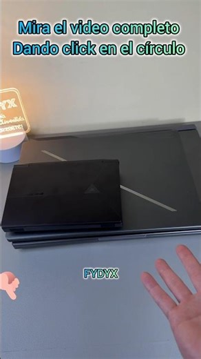 The world's smallest laptop 🌎 🤯🔥 #asus #msi #hp #dell #alienware #macbook #lenovo #acer #fydyx