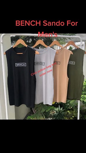 BENCH Sando For Men: Casual Cotton Muscle Tee Collection