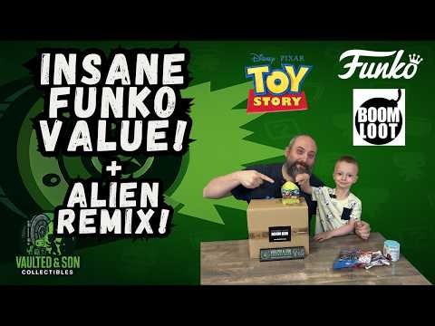 INSANE Value Funko Mystery Box! + Toy Story Alien Remix Blind Box!