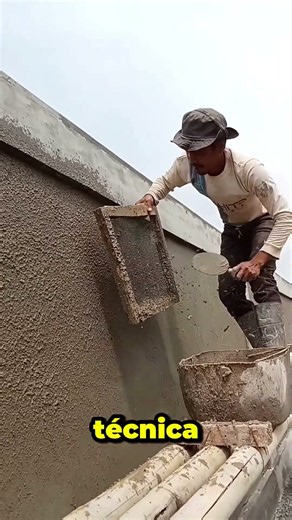 Esta técnica para dar textura a la pared sorprendió a todos