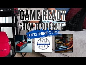 ❄️ Fit Kit Hire | How to Operate the Game Ready Ice Compression Machine ❄️