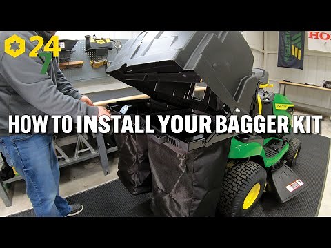 How to Install John Deere Bagger Kit BUC10284