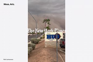 Phoenix Airport Grounds Flights After Dust Storms