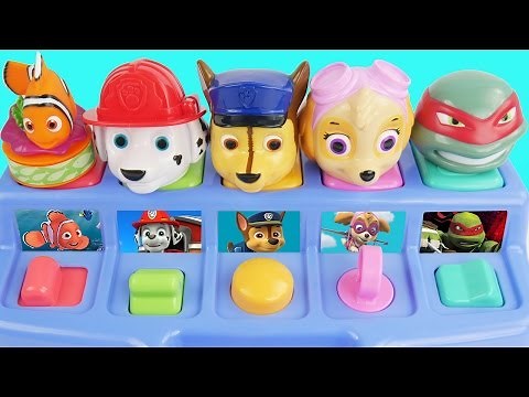 Paw patrol pop up toys for kids