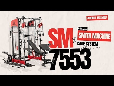 Marcy Pro | Deluxe Smith Machine / Cage System | Assembly | SM-7553