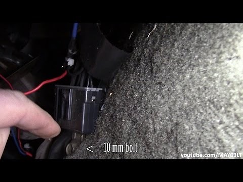 Trailblazer ground G201/SP201 location and description