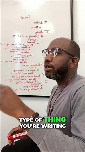 What's the purpose of writing a thesis statement?