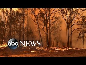 Wildfires rage out of control in Australia, prompting evacuations and rescues | ABC News