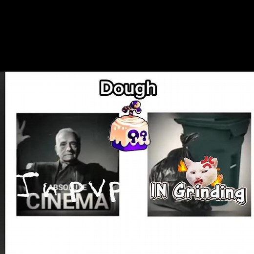 Dough Fruit in PVP vs GRINDING 💀 | | #roblox #bloxfruits #bloxfruitsedit #trending