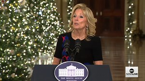 21K views · 177 reactions | First lady Jill Biden reveals this year's theme for the White House holiday decorations is “We the People." “The values that unite us can be found all around you. A belief in possibility, optimism and unity.” abcn.ws/3Ufa1s4 | ABC News Politics | Facebook
