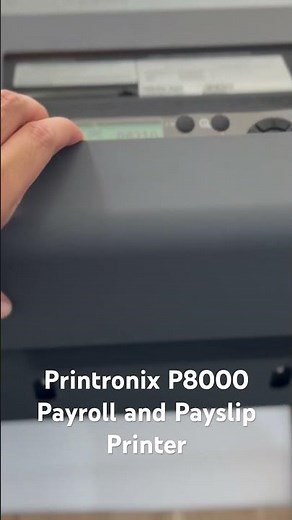 Printronix P8000 Payroll and Payslips Printer