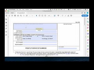 Cómo llenar la Prueba de Entrega de Citación (FL-115) (Proof of Service of Summons - Spanish)