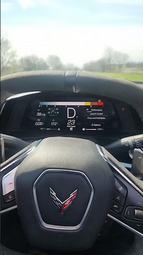 2024 C8 Corvette Launch Control