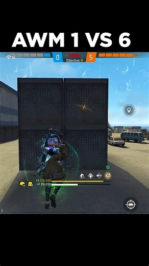 2 awm headshot custom haker gameplay #shorts #youtubeshorts #freefire #haker