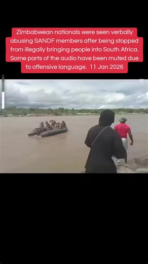 Zimbabwean Nationals Confront SANDF Amid Illegal Entry Issues