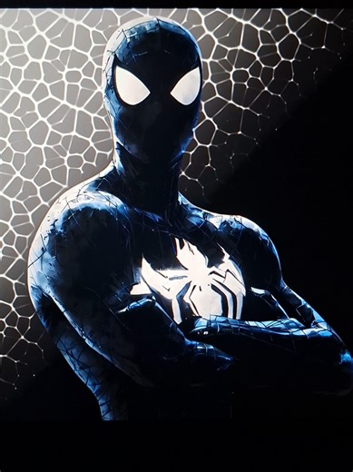 Spider-Man Black Suit Wallpaper by CroSsHaiR