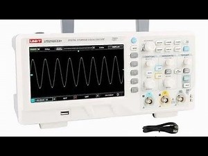 DSO operating Instructions UNI-T UTD2102CEX+ First settings