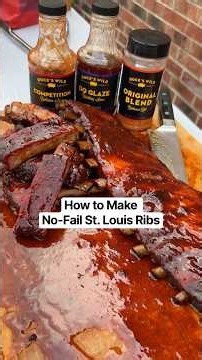 No-Fail St. Louis Ribs #laborday #labordaysale #bbq #ribs #stlouisspareribs #smokedribs #bbqlovers