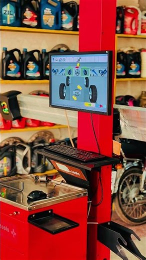 Best Wheel Alignment & Wheel Balancing In Your Town 🛞 #ahmadtyre #foryoupage #tyre #