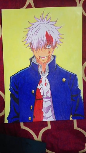 gojo drawing