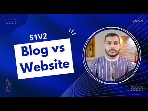 Blog vs Website in Urdu & Hindi - S1V2