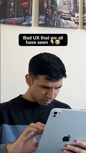 Bad UX that we all have seen 👇🏼😭 #ux #uxdesign