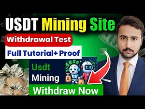 New USDT Mining Platform 2025 | Live Earning Test & Full Tutorial | Safe USDT Staking Website