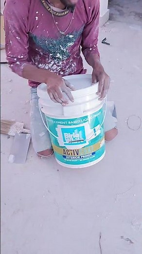 Birla white primer wall putty primer#karne ka Sahi tarika#trending#viralvideo@Zakiraction7