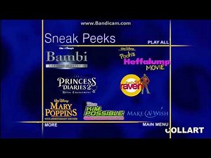 Sneak Peeks Menu to Harry Potter and the Prisoner of Azkaban 2004 DVD (WDHE version)