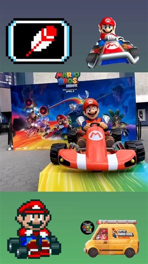 Super Mario Bros 1993: Mario Kart #mario #aianimation #mariokart #supermariobros #supermario