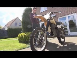 The mighty Yamaha YZ250 1980 first start (Smoker)