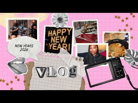 Weekly Vlog | ITS A NEW YEAR, Hello 2026 ✨| Vision Board Party + Target Haul + Much More