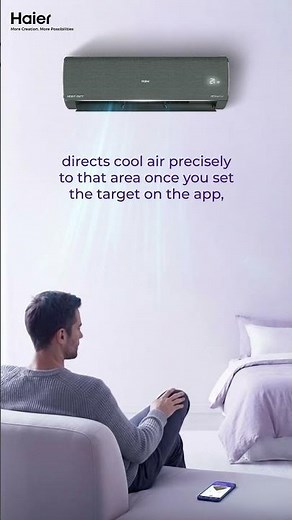 Haier Gravity AI Series | AI Target Cooling