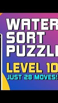 Water Sort Puzzle Level 1086 Walkthrough [28 Moves!]