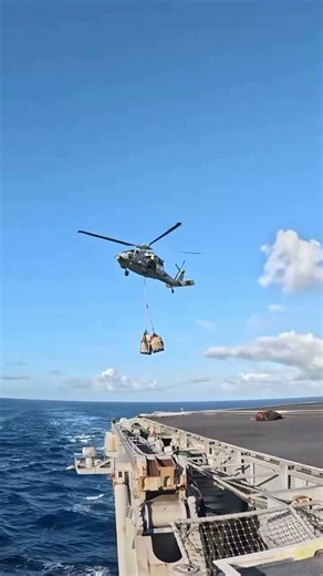 Military Sealift Command delivers all over the world, including to USS George H.W. Bush. #usnavy