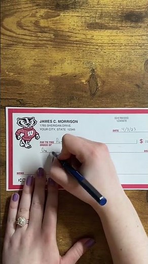 How To Write a Check