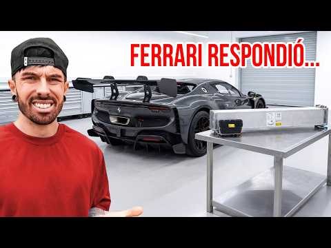 INTENTANDO ARRANCAR MI FERRARI 296 AVERIADO