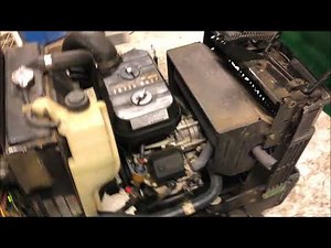 Kawasaki FD620D John Deere 425 Engine Run