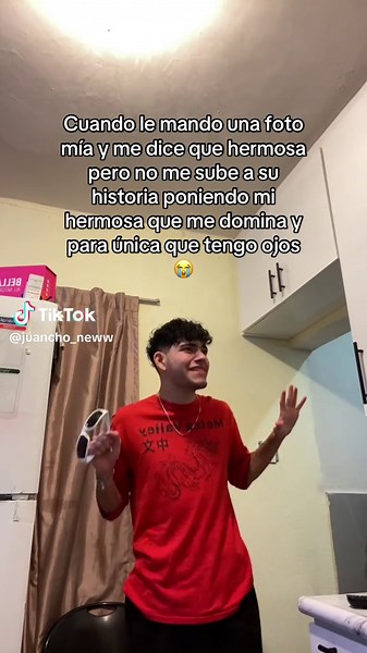 Cuando le mando una foto y no me sube a su historia