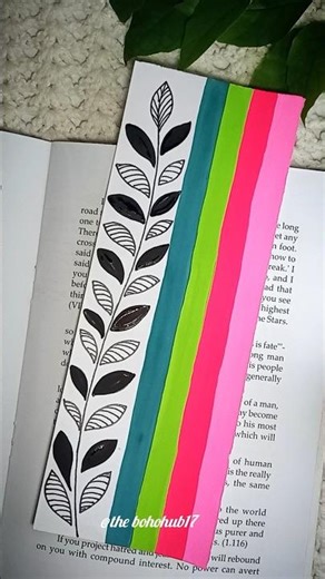 Boho bookmark ideas 💗🌸